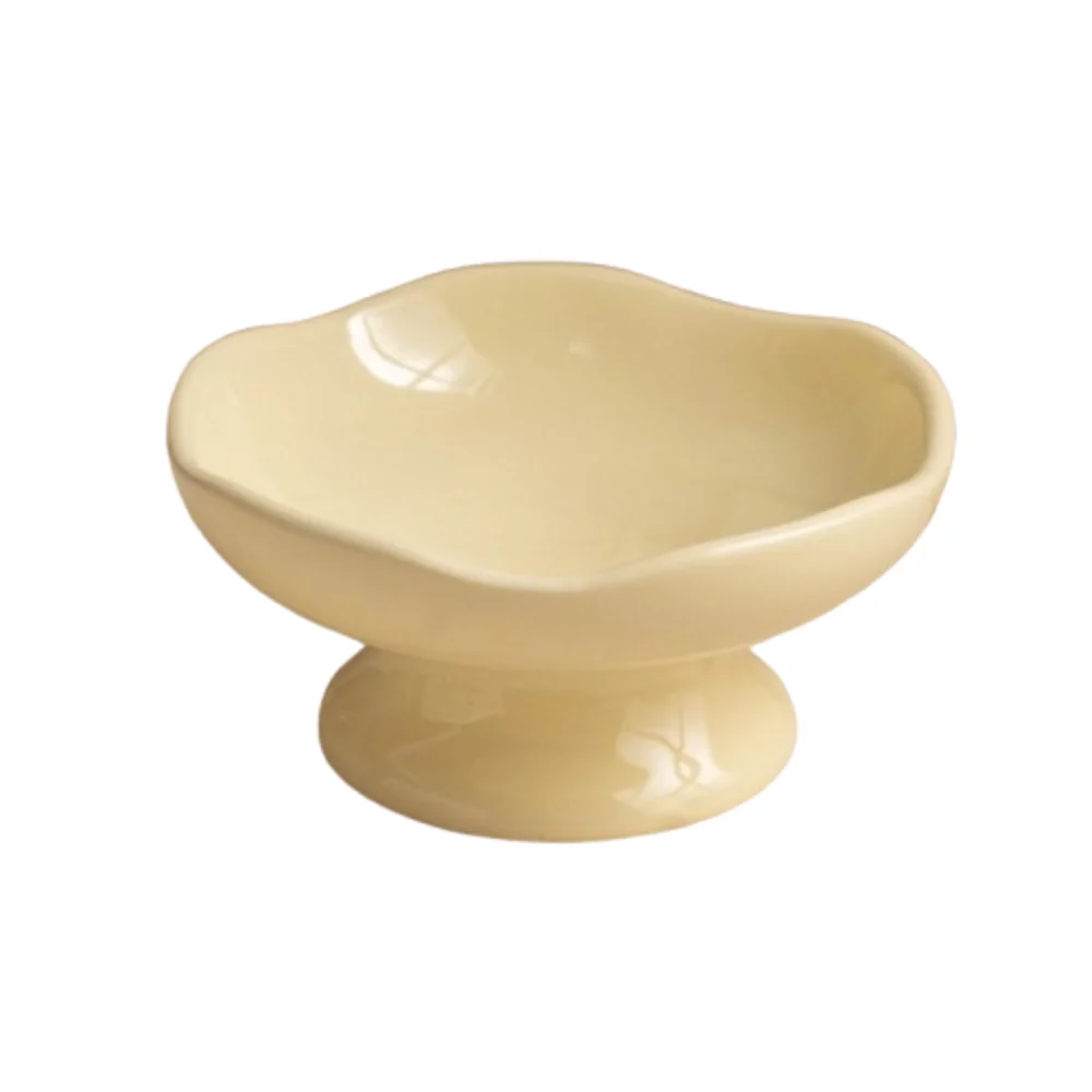 Non-slip Base Petal Ceramic Cat Bowl Tilted Angle Ergonomic Anti-Tip Cat Bowl High Foot Elevated Cat Bowl Pet Feeding Drinking
Non-slip Base Petal Ceramic Cat Bowl Tilted Angle Ergonomic Anti-Tip Cat Bowl High Foot Elevated Cat Bowl Pet Feeding Drinking