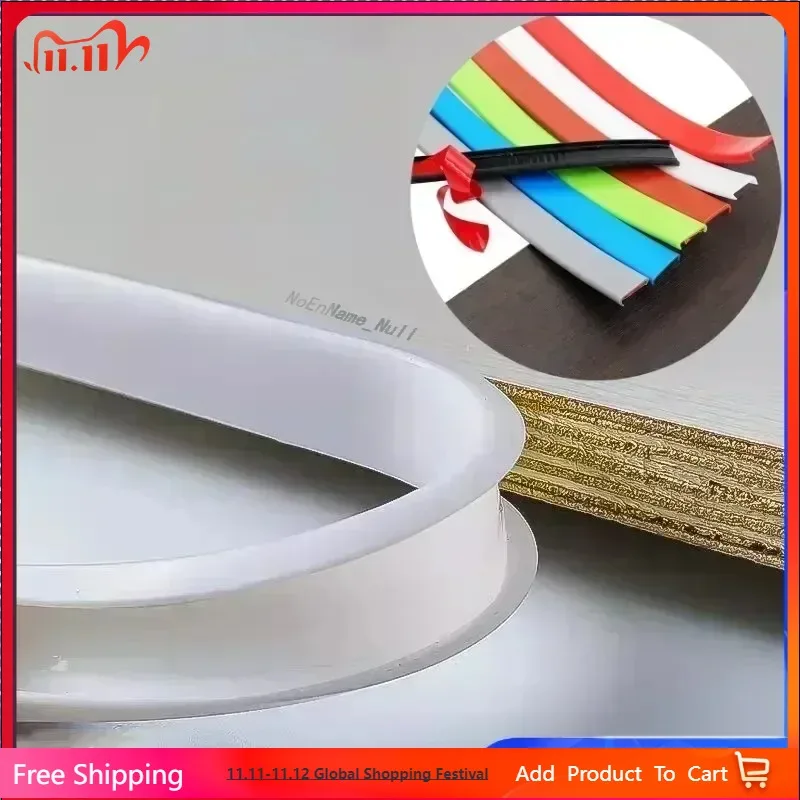 Self-adhesive U-Shaped Edge Strip banding tape Wood Furniture Wardrobe Board protector cover Silicone Rubber Seal Strip 1M
Self-adhesive U-Shaped Edge Strip banding tape Wood Furniture Wardrobe Board protector cover Silicone Rubber Seal Strip 1M