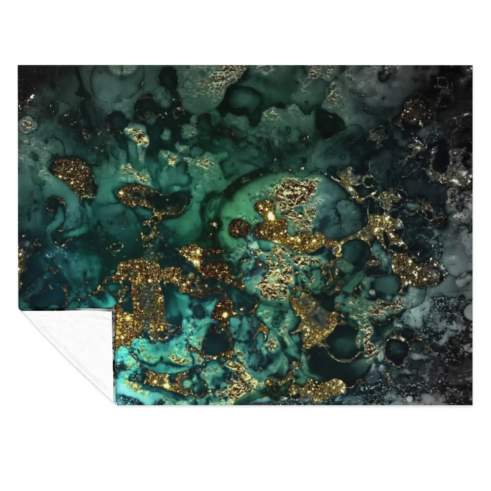 Gold Indigo Faux Malachite Marble Throw Blanket Tourist Camping Designers Decorative Throw Blankets
Gold Indigo Faux Malachite Marble Throw Blanket Tourist Camping Designers Decorative Throw Blankets