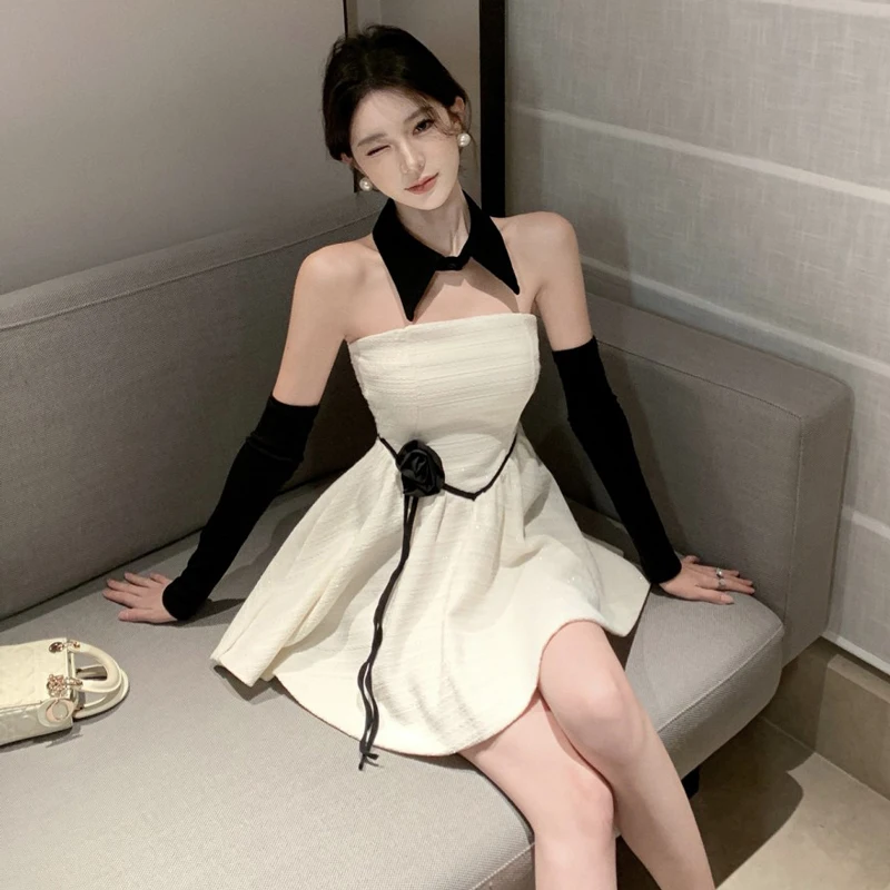 Pure Desire Sexy Design Off-Shoulder Wrap Dress Beautiful Skirt High Waist Slimming Sweet And Spicy Women's Dress
Pure Desire Sexy Design Off-Shoulder Wrap Dress Beautiful Skirt High Waist Slimming Sweet And Spicy Women's Dress