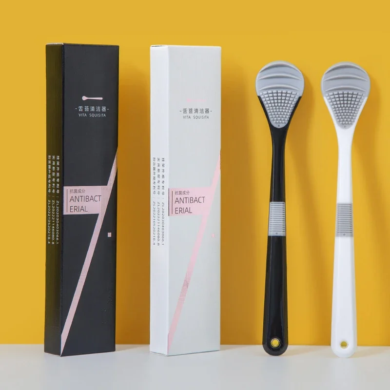 Tongue Cleaner Brush Reusable Oral Cleaning Scraper Oral Breath Multicolor Brush Care Tool Tongue Bad Hygiene Care Removal
Tongue Cleaner Brush Reusable Oral Cleaning Scraper Oral Breath Multicolor Brush Care Tool Tongue Bad Hygiene Care Removal
