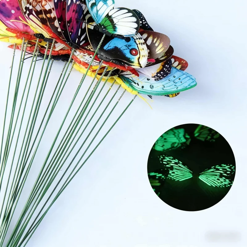 Garden Lawn24Luminous Butterfly Ground Stake Glowing Butterfly Stake Garden Landscape Decoration Arrangement Supplies Outdoor
Garden Lawn24Luminous Butterfly Ground Stake Glowing Butterfly Stake Garden Landscape Decoration Arrangement Supplies Outdoor
