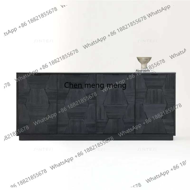 Nordic Kitchen Minimalist Pine and Steel Solid Wood Sideboard Minimalist Sideboard
Nordic Kitchen Minimalist Pine and Steel Solid Wood Sideboard Minimalist Sideboard