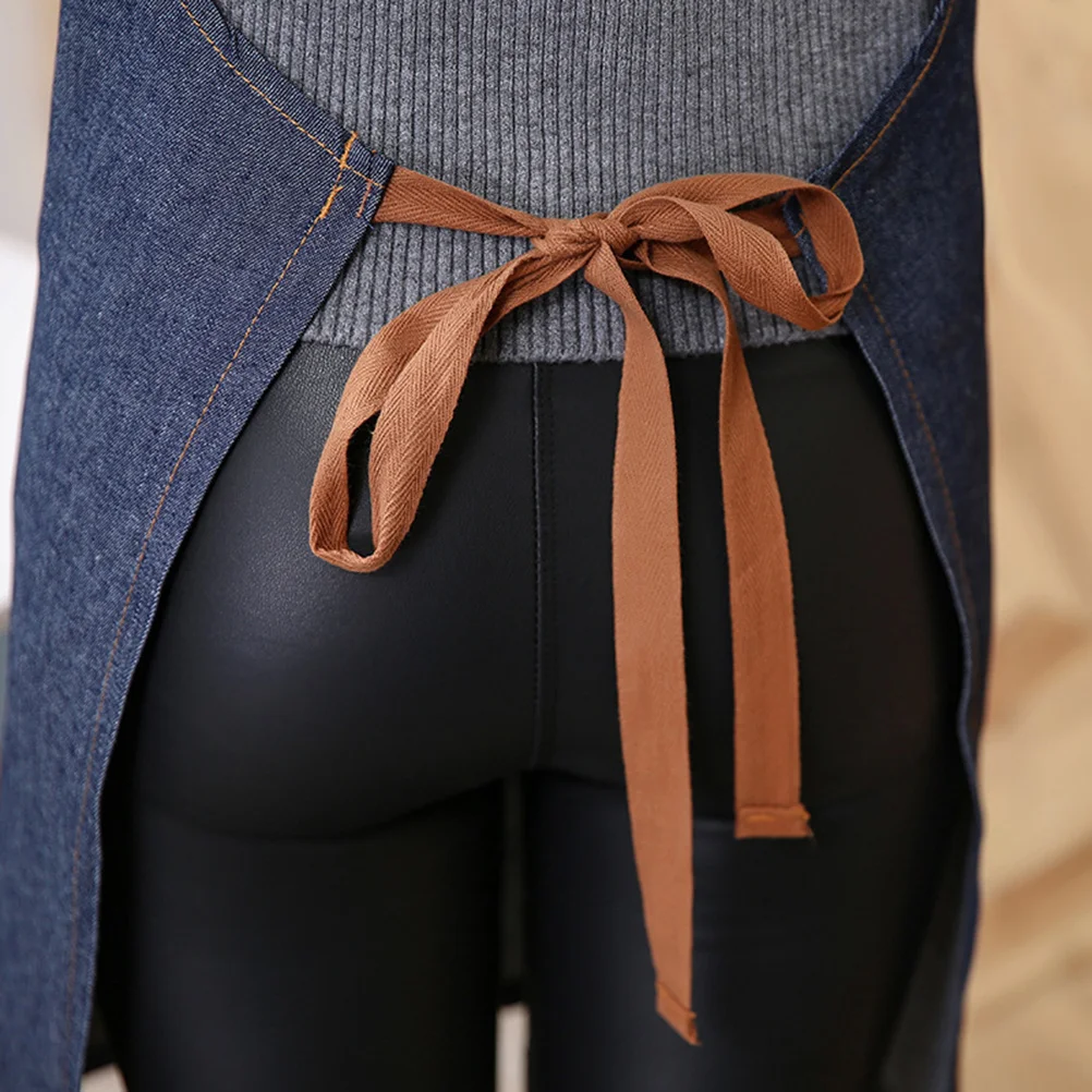 Denim Jean Work Apron Heavy Duty Adjustable Neck Strap Utility Bib Apron with Pockets for Hairdresser Waiter Carpenter Kitchen
Denim Jean Work Apron Heavy Duty Adjustable Neck Strap Utility Bib Apron with Pockets for Hairdresser Waiter Carpenter Kitchen