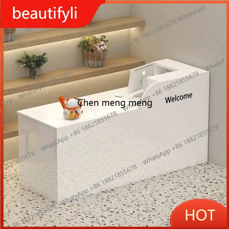 A139 Beauty Salon Reception Desk Supermarket Modern Luxury Reception Desk Infodesk Front Store Work Bancone Per Negozio Furnitur
A139 Beauty Salon Reception Desk Supermarket Modern Luxury Reception Desk Infodesk Front Store Work Bancone Per Negozio Furnitur