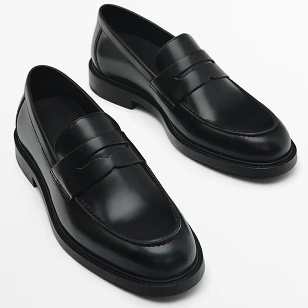 Dave&Di Minimalist British Men's Commuting Business Slip On Lazy Loafers Breathable Round Toe Flat Leather Mokasin Men's Shoes
Dave&Di Minimalist British Men's Commuting Business Slip On Lazy Loafers Breathable Round Toe Flat Leather Mokasin Men's Shoes