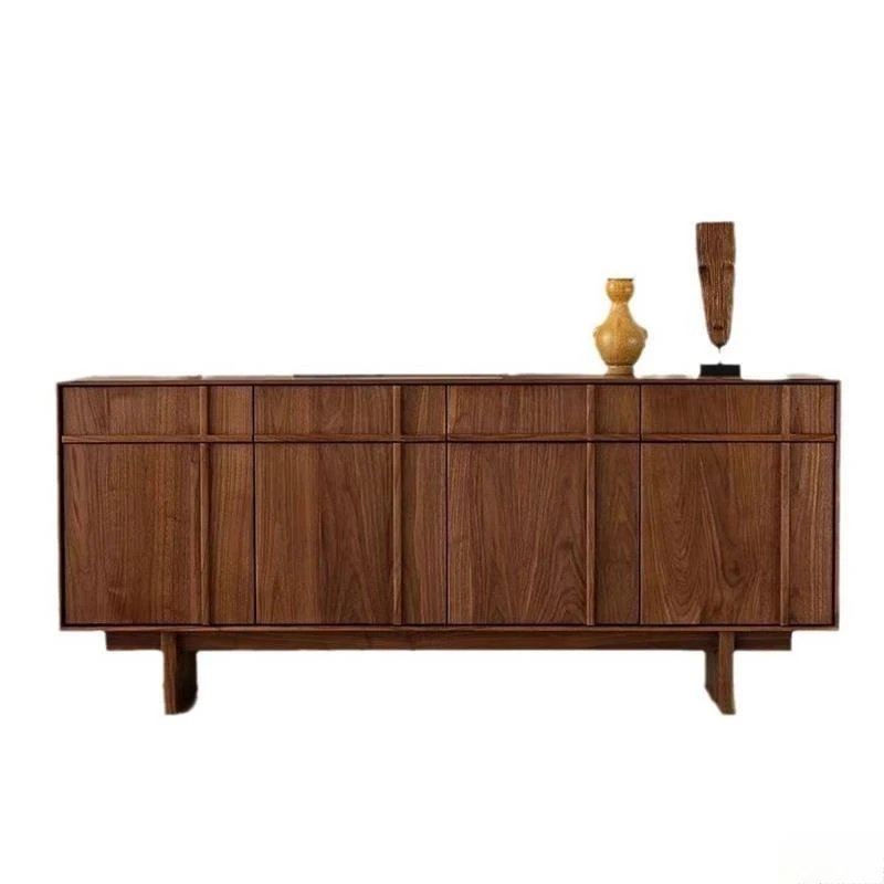 Medieval North American black walnut bone line retro Nordic bucket cabinet solid wood tea storage cabinet
Medieval North American black walnut bone line retro Nordic bucket cabinet solid wood tea storage cabinet