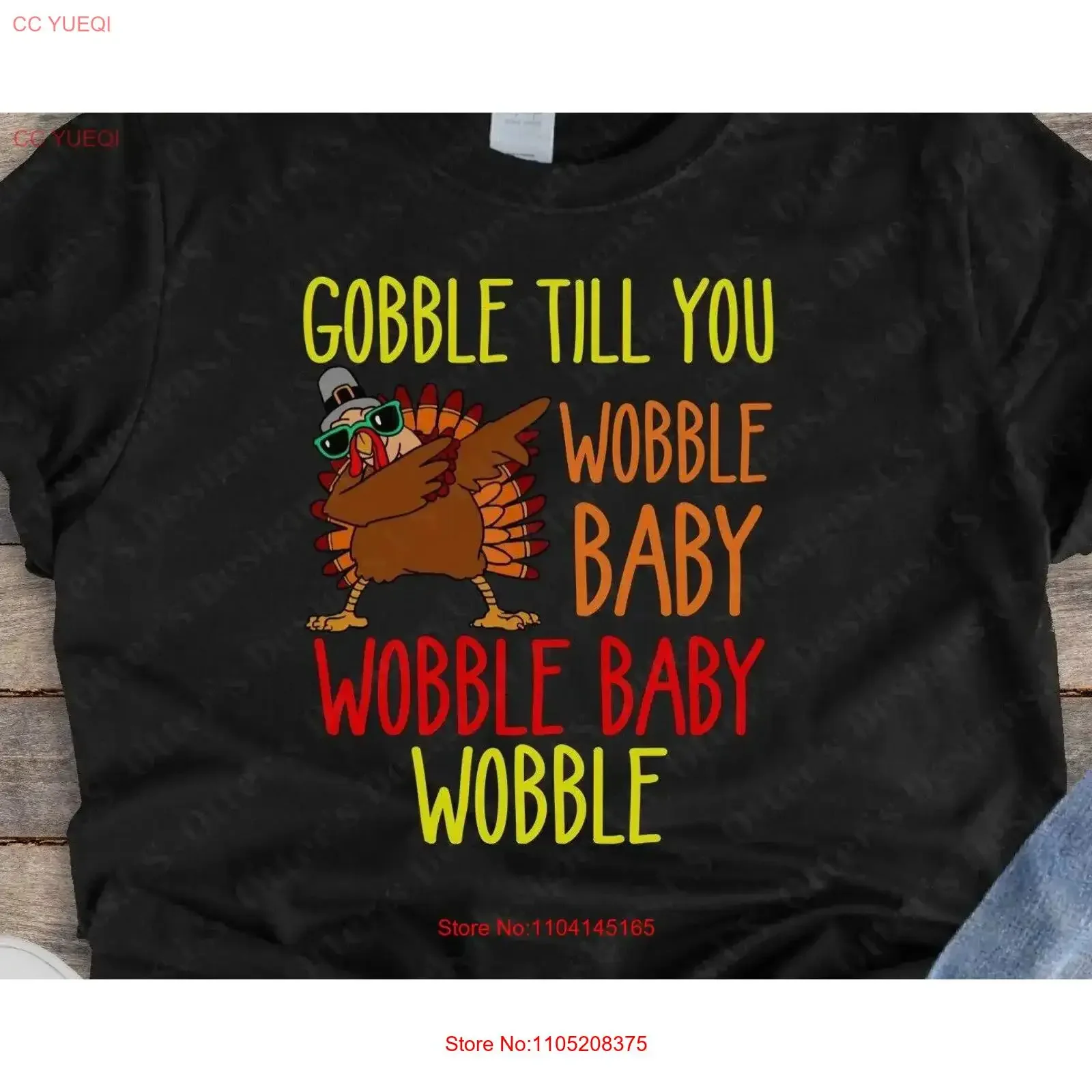 Gobble Till ya Wobble Baby II Забавная и милая футболка из Турции на День Благодарения Holiday Dabbling винтажная стираная дышащая слегка
Gobble Till ya Wobble Baby II Забавная и милая футболка из Турции на День Благодарения Holiday Dabbling винтажная стираная дышащая слегка