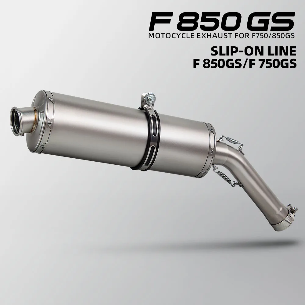 Комплект выхлопной системы F850 GS: глушитель с адаптером и DB-киллером для мотоциклов BMW F750, F750GS, F850GS
Комплект выхлопной системы F850 GS: глушитель с адаптером и DB-киллером для мотоциклов BMW F750, F750GS, F850GS