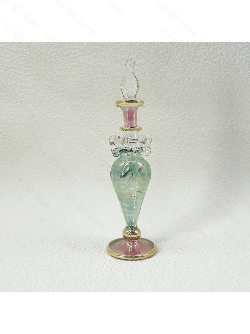 Egyptian Perfume Bottle Handmade Flavor Bottle Glass Bottle Delicate Decoration Micro-flaw Ornament
Egyptian Perfume Bottle Handmade Flavor Bottle Glass Bottle Delicate Decoration Micro-flaw Ornament
