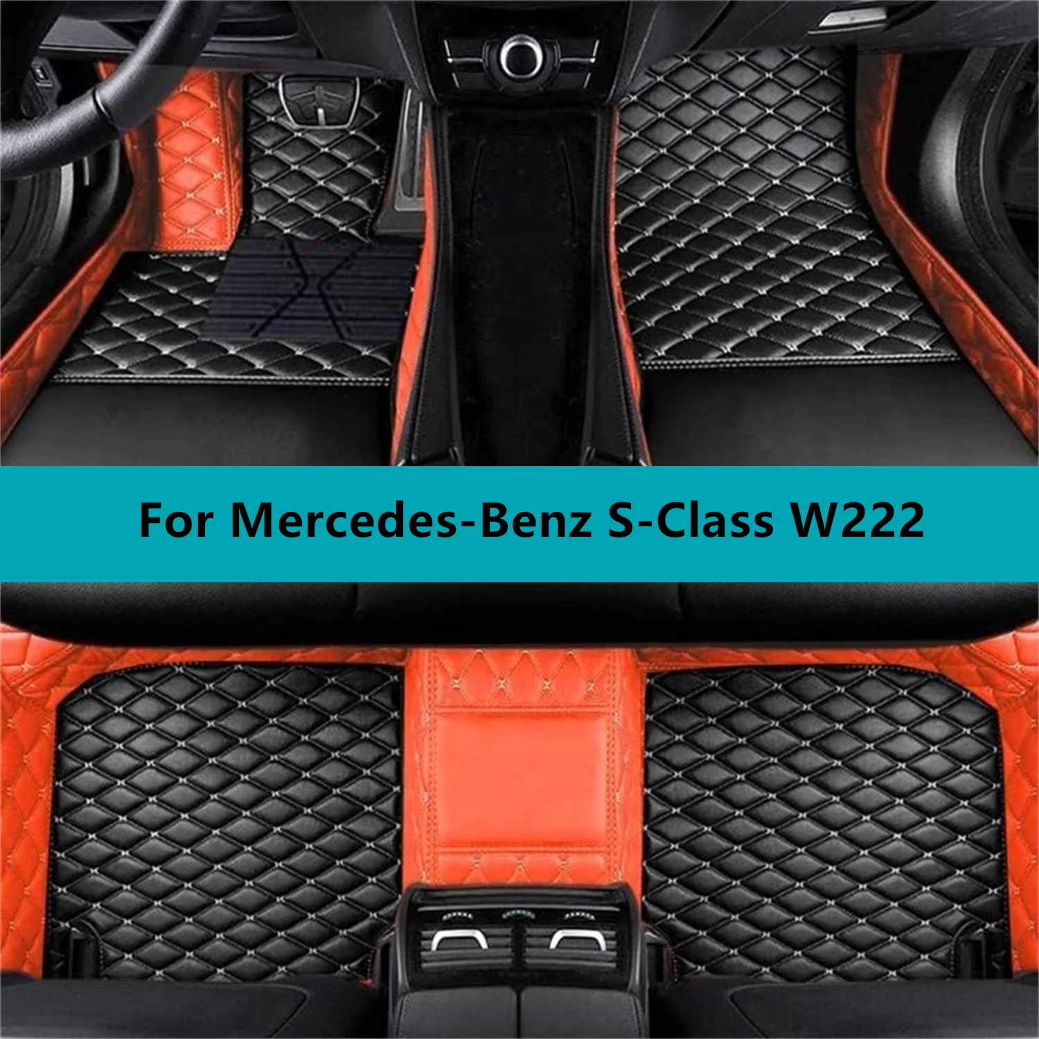 Leather Car Floor Mats For Mercedes-Benz S-Class W222 2017 2018 2019 2020 All Weather Waterproof Car Floor Mats
Leather Car Floor Mats For Mercedes-Benz S-Class W222 2017 2018 2019 2020 All Weather Waterproof Car Floor Mats
