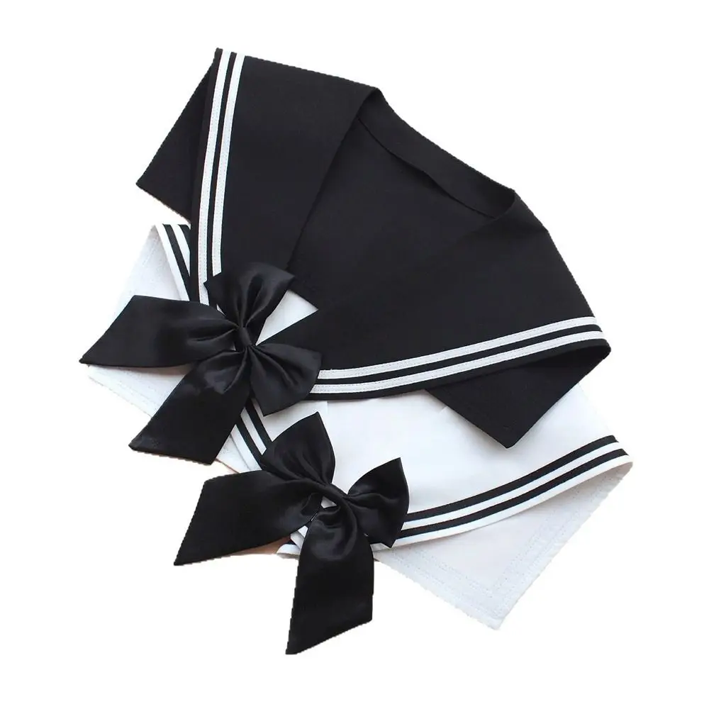 Striped Sailor Fake Collars Scarf Detachable Academy Style Top Fake Collar Necklaces Cotton Black White Shawl Wraps
Striped Sailor Fake Collars Scarf Detachable Academy Style Top Fake Collar Necklaces Cotton Black White Shawl Wraps