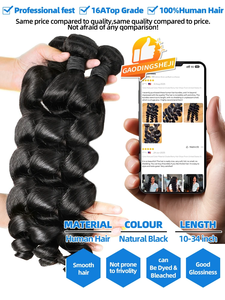 30 32 Inch Indian Loose Deep Wave Human Hair Bundles Raw Virgin Unprocessed Remy Human Hair 3 4 Bundles Hair Extensions
30 32 Inch Indian Loose Deep Wave Human Hair Bundles Raw Virgin Unprocessed Remy Human Hair 3 4 Bundles Hair Extensions