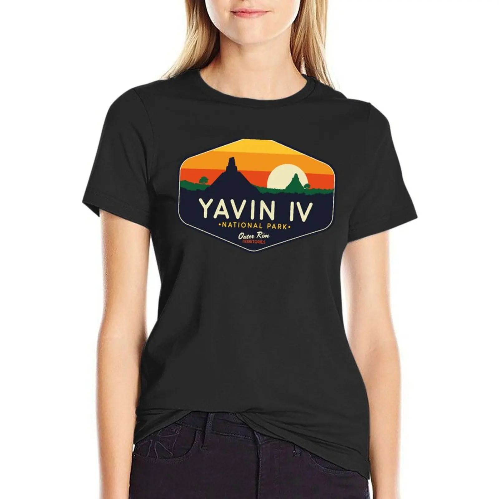 Yavin IV - National Park T-Shirt shirts graphic tees customizeds funnys rock and roll t shirts for Women
Yavin IV - National Park T-Shirt shirts graphic tees customizeds funnys rock and roll t shirts for Women