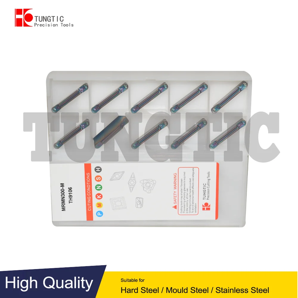 MRMN300-M TH9106 Turning Tools Carbide Insert CNC Lathe Cutting Machining Metal Grooving Inserts
MRMN300-M TH9106 Turning Tools Carbide Insert CNC Lathe Cutting Machining Metal Grooving Inserts