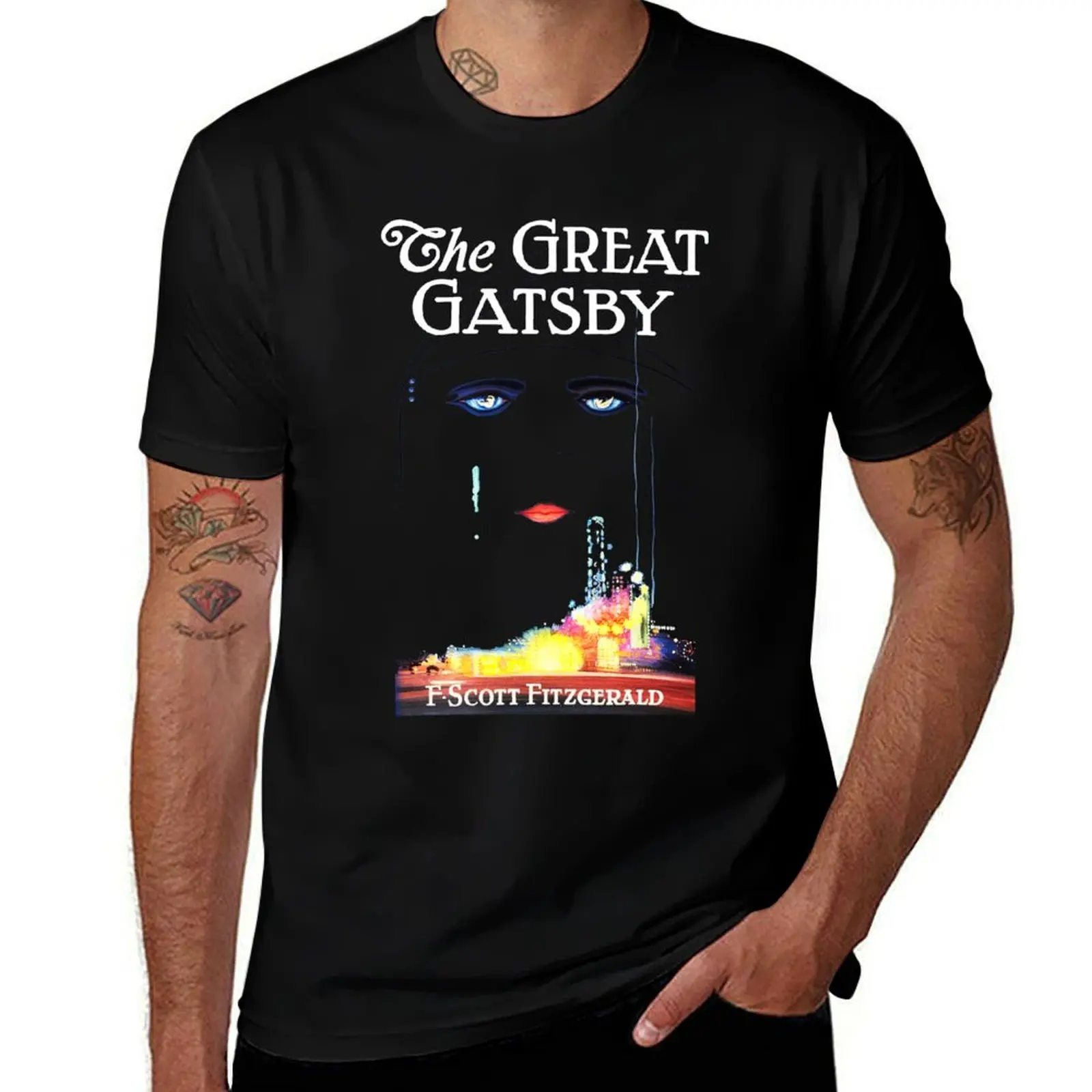Novel Romance Gatsby Gift T-Shirt Fan Lover Great Cover Vintage 1920s The Merch Book - Bookish Bookworm - - Book
Novel Romance Gatsby Gift T-Shirt Fan Lover Great Cover Vintage 1920s The Merch Book - Bookish Bookworm - - Book