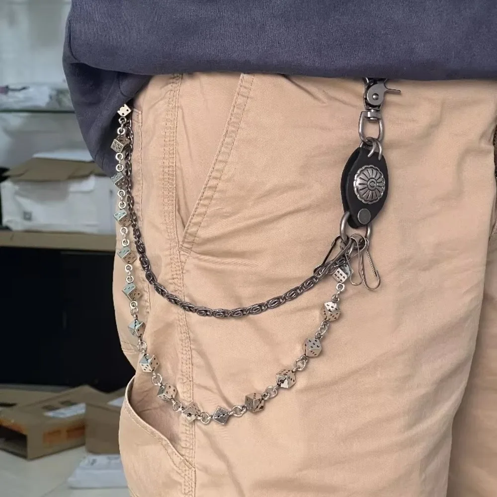 Vintage Leather Tassel Keychains Long Metal Belts Chain Trousers Waist Key Jeans Accessory
Vintage Leather Tassel Keychains Long Metal Belts Chain Trousers Waist Key Jeans Accessory