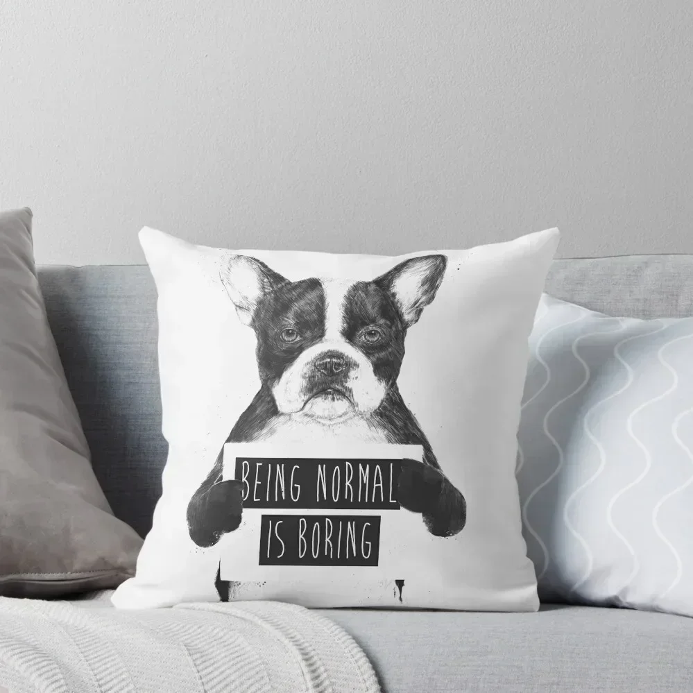 Being normal is boring Throw Pillow Cushion Child Cushion Cover Set Decorative pillowcase pillow
Being normal is boring Throw Pillow Cushion Child Cushion Cover Set Decorative pillowcase pillow