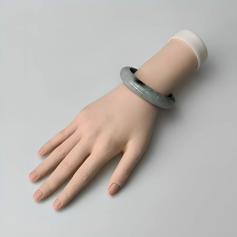 Realistic Resin Women's Soft Hand Model with Finger Bending Stand Female Mannequin for Nail Practice Bracelet & Ring Display
Realistic Resin Women's Soft Hand Model with Finger Bending Stand Female Mannequin for Nail Practice Bracelet & Ring Display