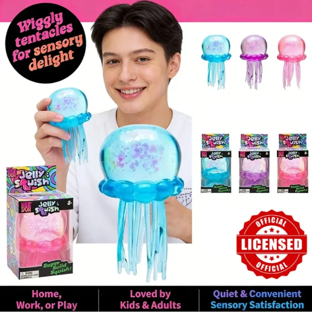 Squishies Nee Doh Jellyfish Squish Toy Fidget Toy, Water Sensory Soft Jelly Squeeze Stress Relief Fidget Toy #@
Squishies Nee Doh Jellyfish Squish Toy Fidget Toy, Water Sensory Soft Jelly Squeeze Stress Relief Fidget Toy #@