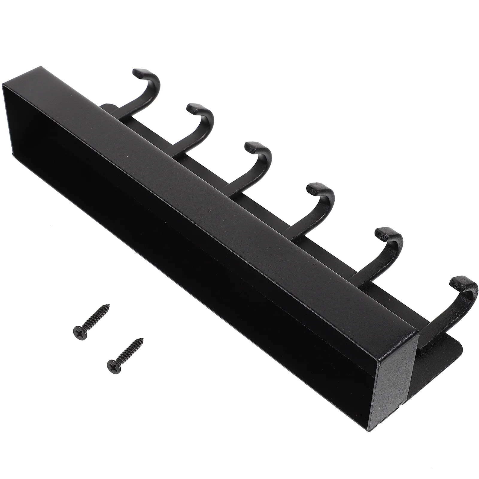 Magnetic Wall Mount 6 Hooks Storage Rack Black Hanging Kitchen Organizer Fridge Shelf Spice Rack Metal Surface
Magnetic Wall Mount 6 Hooks Storage Rack Black Hanging Kitchen Organizer Fridge Shelf Spice Rack Metal Surface