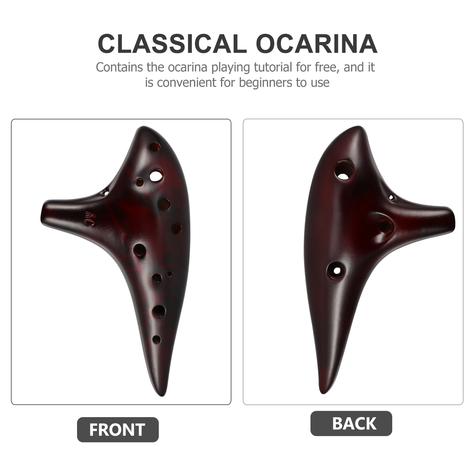 1Set 12 Holes C Alto Ocarina Mellow Finger Holes Ergonomic Design Practical Flute for Music Lovers Performers Ceramic Ocarina
1Set 12 Holes C Alto Ocarina Mellow Finger Holes Ergonomic Design Practical Flute for Music Lovers Performers Ceramic Ocarina