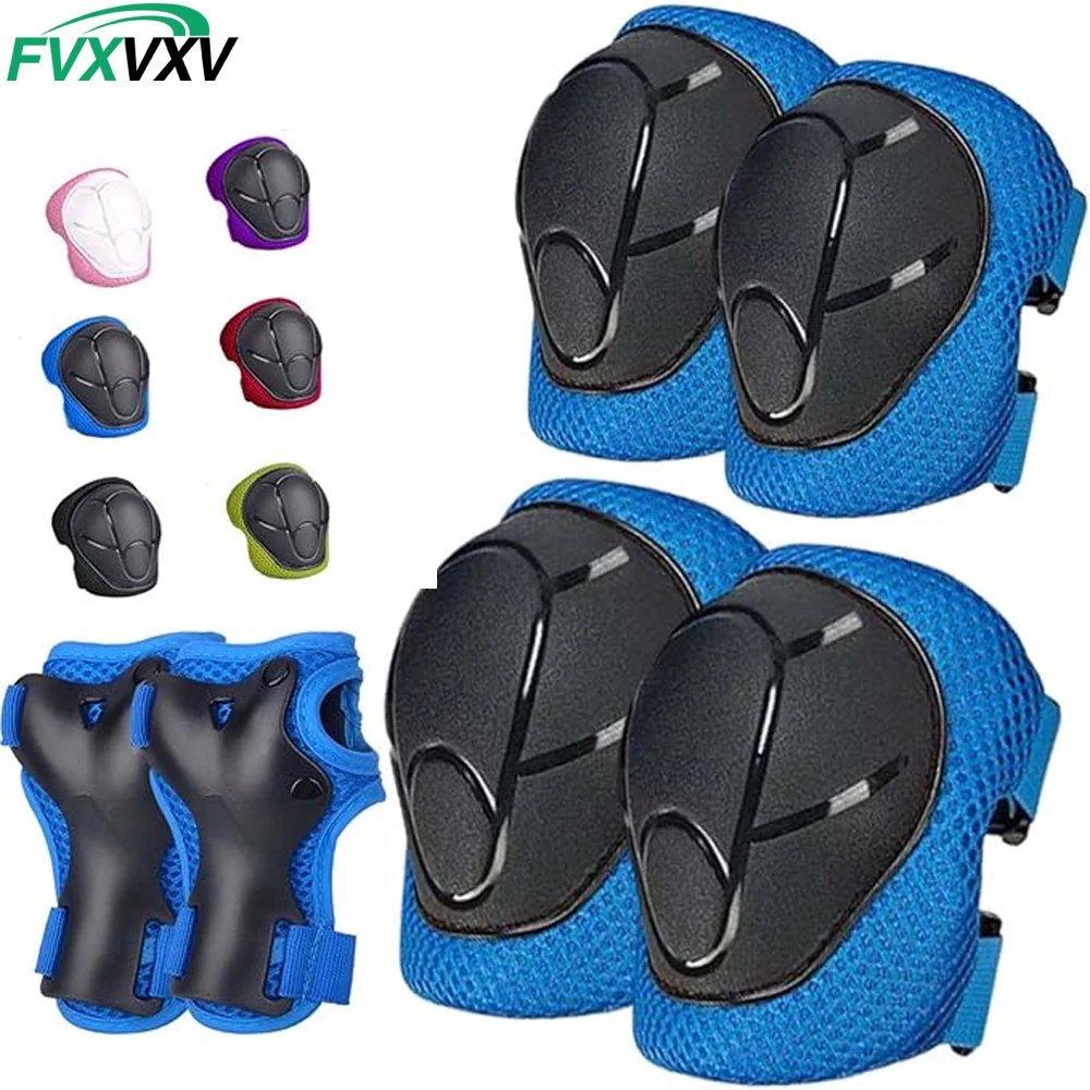 Kids/Youth Knee Pads and Elbow Pads Set for Kids 3-14 Years Boys Girls Protective Gear Set Adjustable Knee Pads, Elbow Pads, Wri
Kids/Youth Knee Pads and Elbow Pads Set for Kids 3-14 Years Boys Girls Protective Gear Set Adjustable Knee Pads, Elbow Pads, Wri
