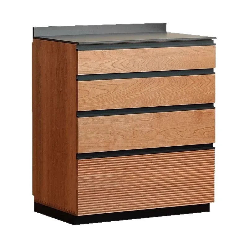 Solid wood dining side cherry wood hole board locker kitchen high against the wall integrated cabinet
Solid wood dining side cherry wood hole board locker kitchen high against the wall integrated cabinet