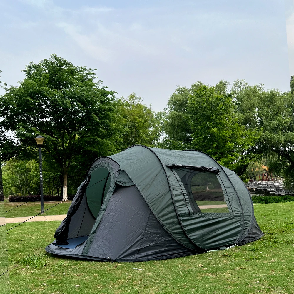 An automatic pop-up tent, waterproof sunscreen tent, garden tent, camping tent, travel tent, suitable for camping hiking trips
An automatic pop-up tent, waterproof sunscreen tent, garden tent, camping tent, travel tent, suitable for camping hiking trips