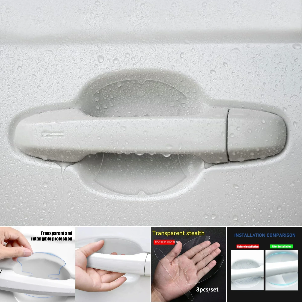 Car Door Bowl Handle Invisible Protective Sticker Auto For Volvo XC60 XC40 XC90 S90 V60 XC20 S60 V90 C40 Recharge Polestar 2
Car Door Bowl Handle Invisible Protective Sticker Auto For Volvo XC60 XC40 XC90 S90 V60 XC20 S60 V90 C40 Recharge Polestar 2