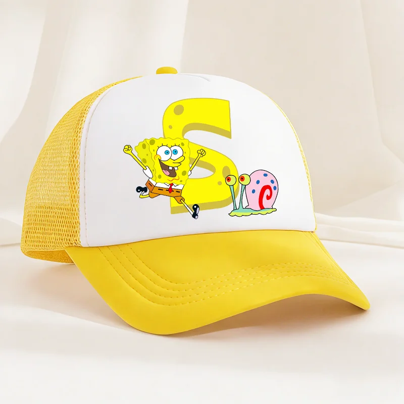 Бейсболка SpongeBobs для мужчин и мальчиков, с аниме-принтом букв A-Z, солнцезащитная кепка, модные аксессуары, летняя дышащая шляпа, подарок для детей
Бейсболка SpongeBobs для мужчин и мальчиков, с аниме-принтом букв A-Z, солнцезащитная кепка, модные аксессуары, летняя дышащая шляпа, подарок для детей