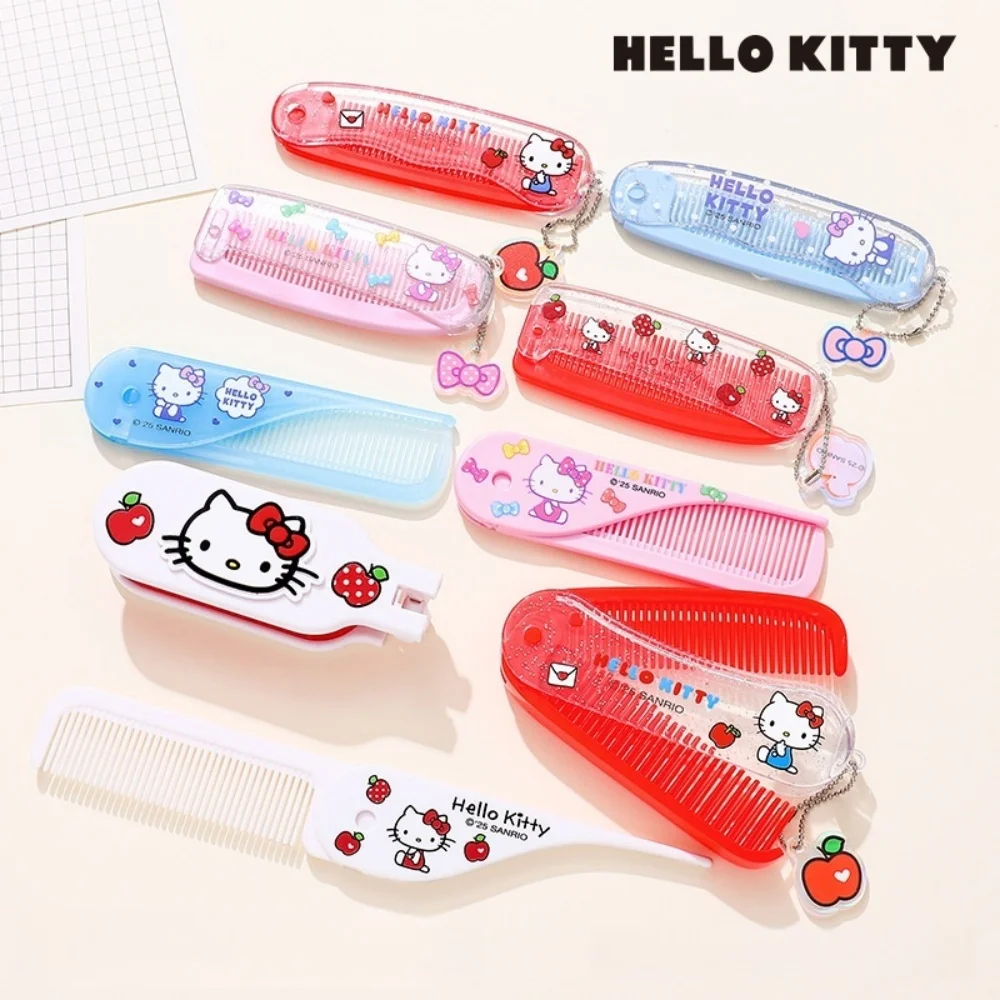 Genuine Sanrio Foldable Hair Comb with Mirror Kawaii Hello Kitty Kuromi Cinnamoroll Massage Brush Styling Tool Women Gifts
Genuine Sanrio Foldable Hair Comb with Mirror Kawaii Hello Kitty Kuromi Cinnamoroll Massage Brush Styling Tool Women Gifts