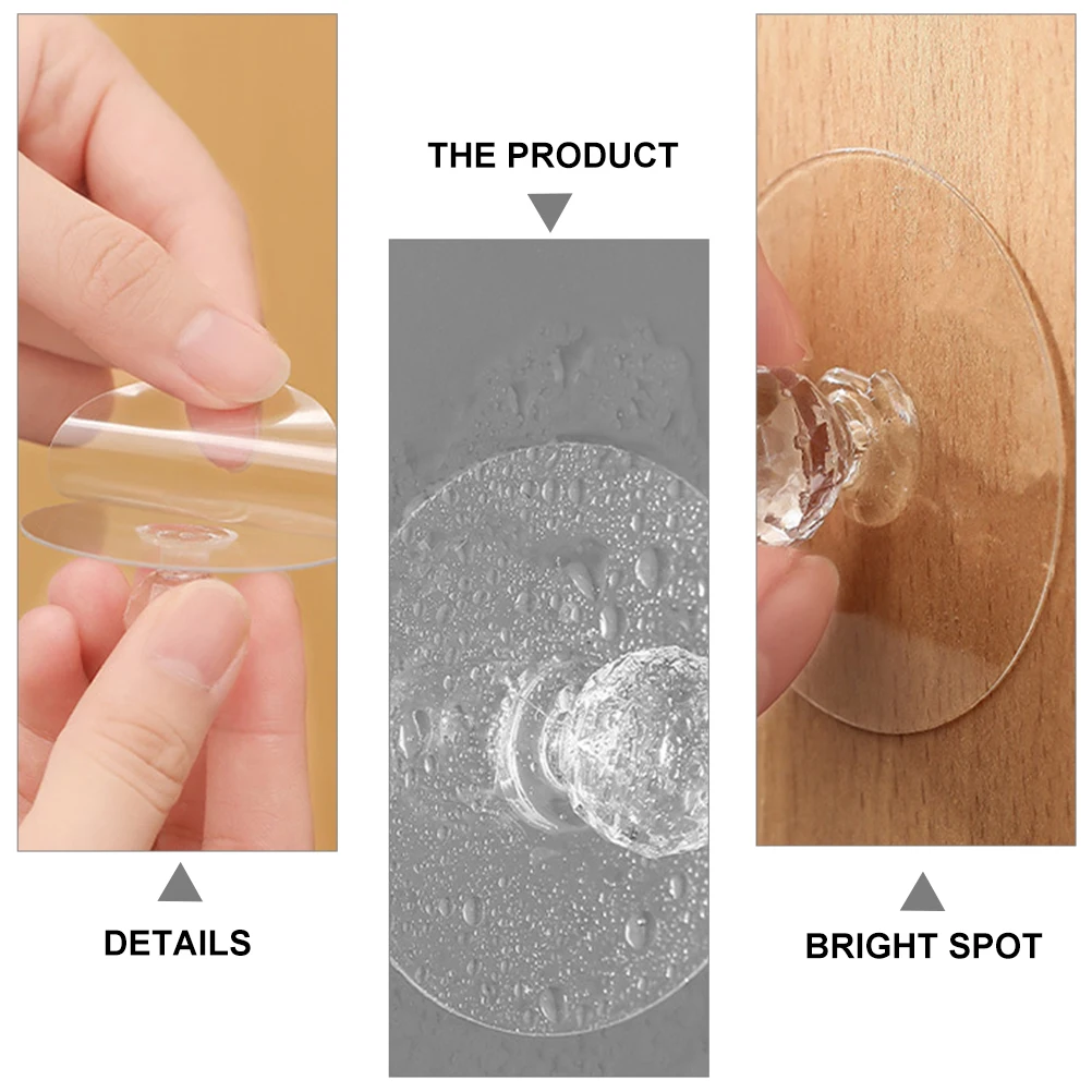 4pcs Cabinet Door Handles No Punch Knobs for Drawers Kitchen Furniture Round Transparent Adhesive Design Removable High Grade
4pcs Cabinet Door Handles No Punch Knobs for Drawers Kitchen Furniture Round Transparent Adhesive Design Removable High Grade