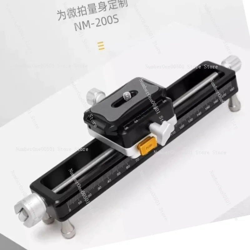 NM200S Macro Focusing Rail for DSLR Camera Tripod Mount Slide
NM200S Macro Focusing Rail for DSLR Camera Tripod Mount Slide