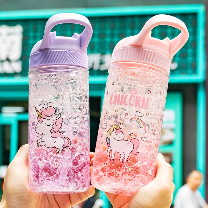 Summer Crushed Ice Cup Personalized Unicorn Ice Cup Fall Proof Cute Cartoon Children's Straw 450ml Double Portable Stylish
Summer Crushed Ice Cup Personalized Unicorn Ice Cup Fall Proof Cute Cartoon Children's Straw 450ml Double Portable Stylish