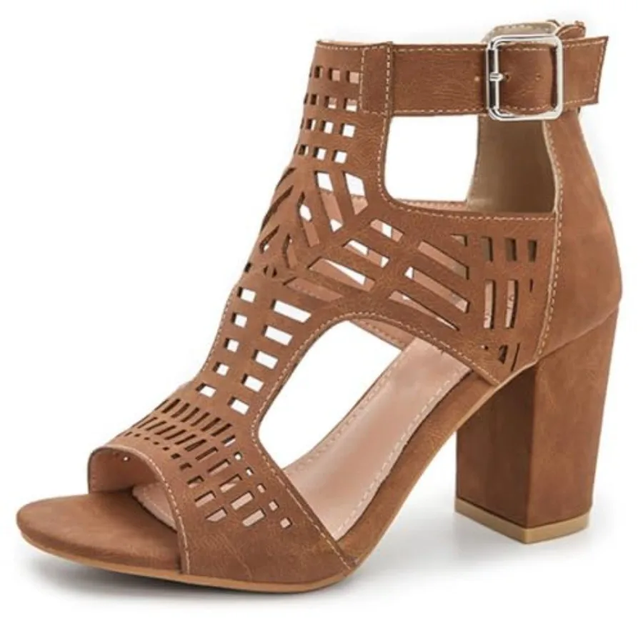 AOSPHIRAYLIAN Heeled Sandals for Women Open Toe Chunky Heels for Women Bohemian Cutout Wedge Summer Heels Block Heeled Party Sa
AOSPHIRAYLIAN Heeled Sandals for Women Open Toe Chunky Heels for Women Bohemian Cutout Wedge Summer Heels Block Heeled Party Sa