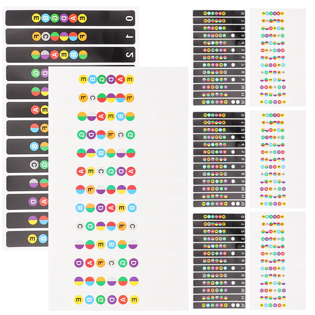 8pcs Fingerboard Stickers Guitar Learning Scale Fret Markers Chart Decals Electric Acoustic Notes Trainer Accessories Removable
8pcs Fingerboard Stickers Guitar Learning Scale Fret Markers Chart Decals Electric Acoustic Notes Trainer Accessories Removable