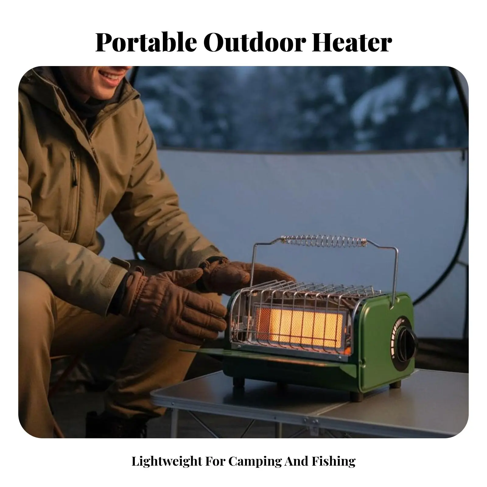 Outdoor Heater Stove, Portable Mini Gas Cylinder, Winter Hand Warmer for Camping, Fishing
Outdoor Heater Stove, Portable Mini Gas Cylinder, Winter Hand Warmer for Camping, Fishing