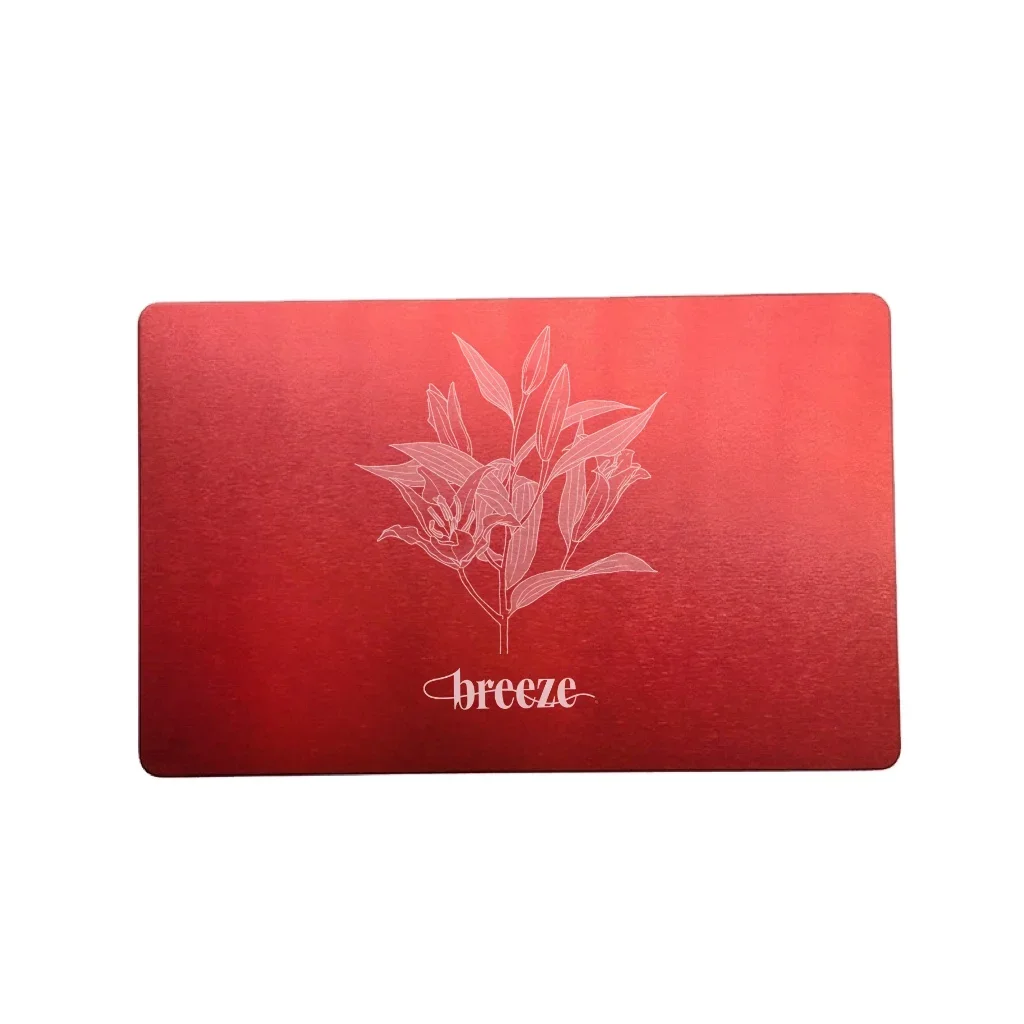 Anodized Oxidation Aluminum Metal Business Card Blanks for Laser Engraving Marking
Anodized Oxidation Aluminum Metal Business Card Blanks for Laser Engraving Marking