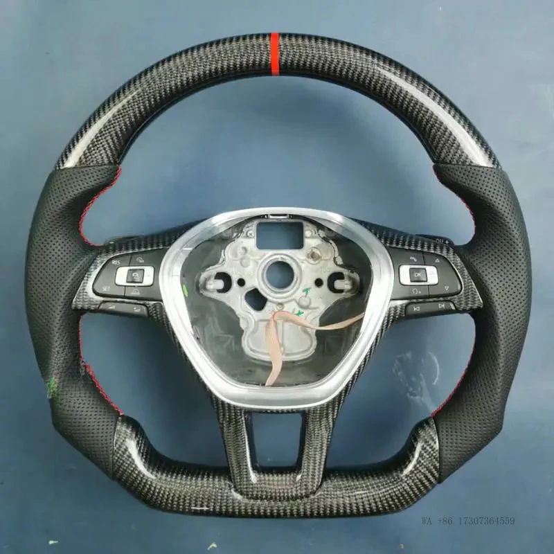 Carbon Fiber Car Steering Wheel For VW Volkswagen Golf 7 MK7 MK7.5 With Paddle Shifter Holes
Carbon Fiber Car Steering Wheel For VW Volkswagen Golf 7 MK7 MK7.5 With Paddle Shifter Holes