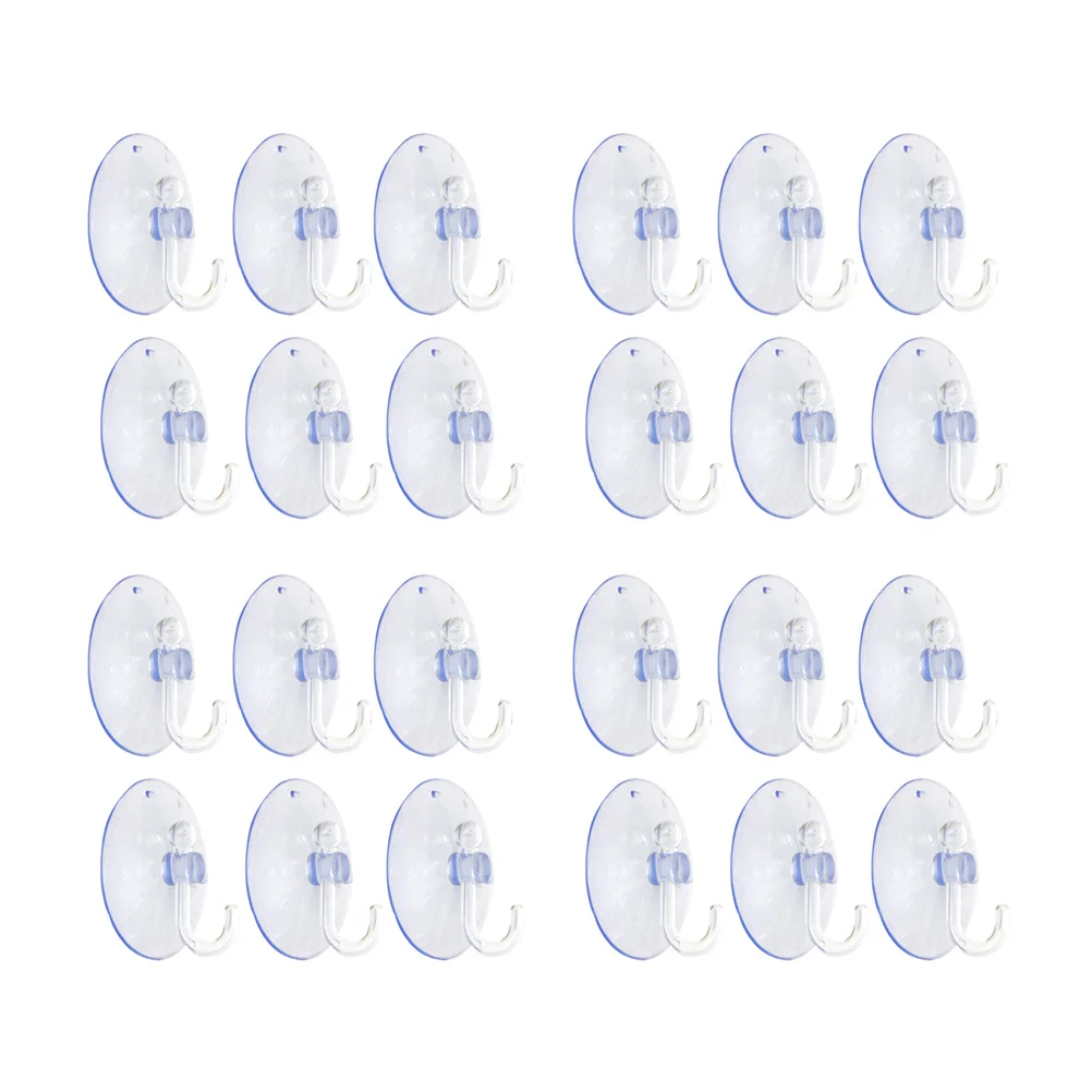 20pcs 5Cm Suction Cup Hooks Transparent Traceless Wall Hanger No Drill Self-Adhesive For Home Bathroom Bedroom Office Storage
20pcs 5Cm Suction Cup Hooks Transparent Traceless Wall Hanger No Drill Self-Adhesive For Home Bathroom Bedroom Office Storage
