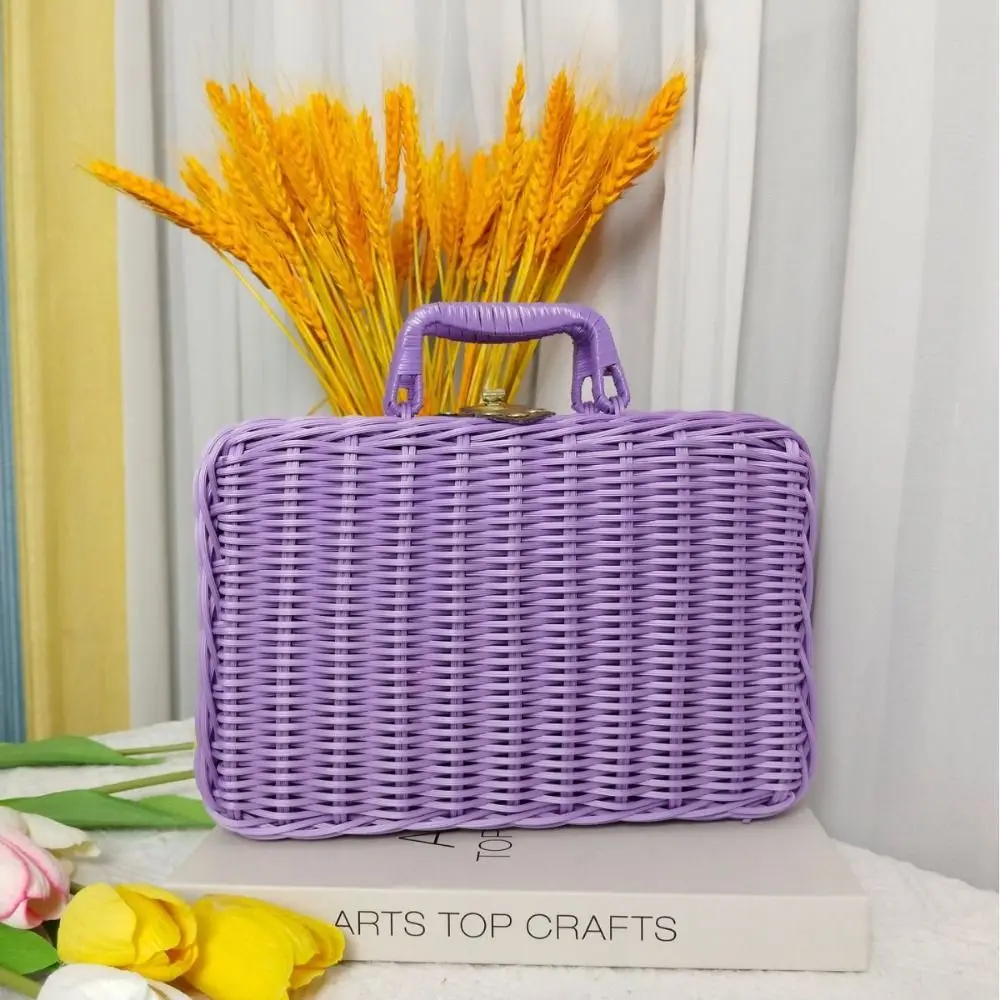 Simulation Weave Rattan Storage Box Household Retro Picnic Woven Baskets with Handle Jewelry Cosmetic Storage Case Picnic
Simulation Weave Rattan Storage Box Household Retro Picnic Woven Baskets with Handle Jewelry Cosmetic Storage Case Picnic