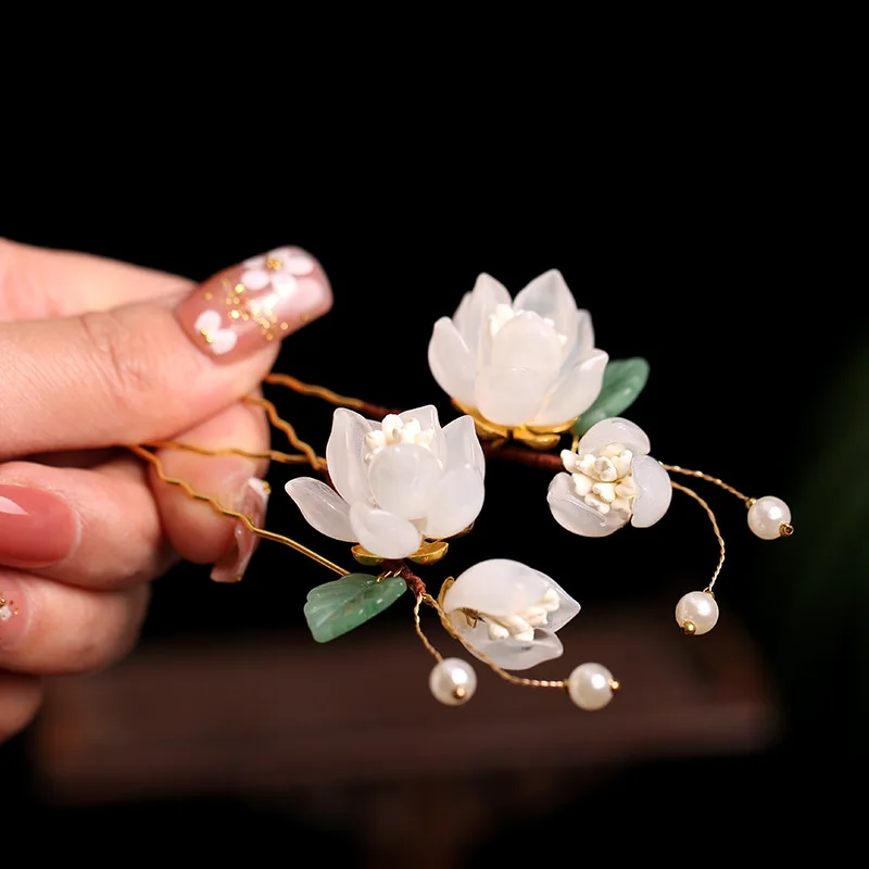 2pcs Vintage Hairpin Hair Accessories Flower Hanfu Headdress Pearl Barrettes Antique Wedding Hair Jewelry Kids Headwear Gifts
2pcs Vintage Hairpin Hair Accessories Flower Hanfu Headdress Pearl Barrettes Antique Wedding Hair Jewelry Kids Headwear Gifts