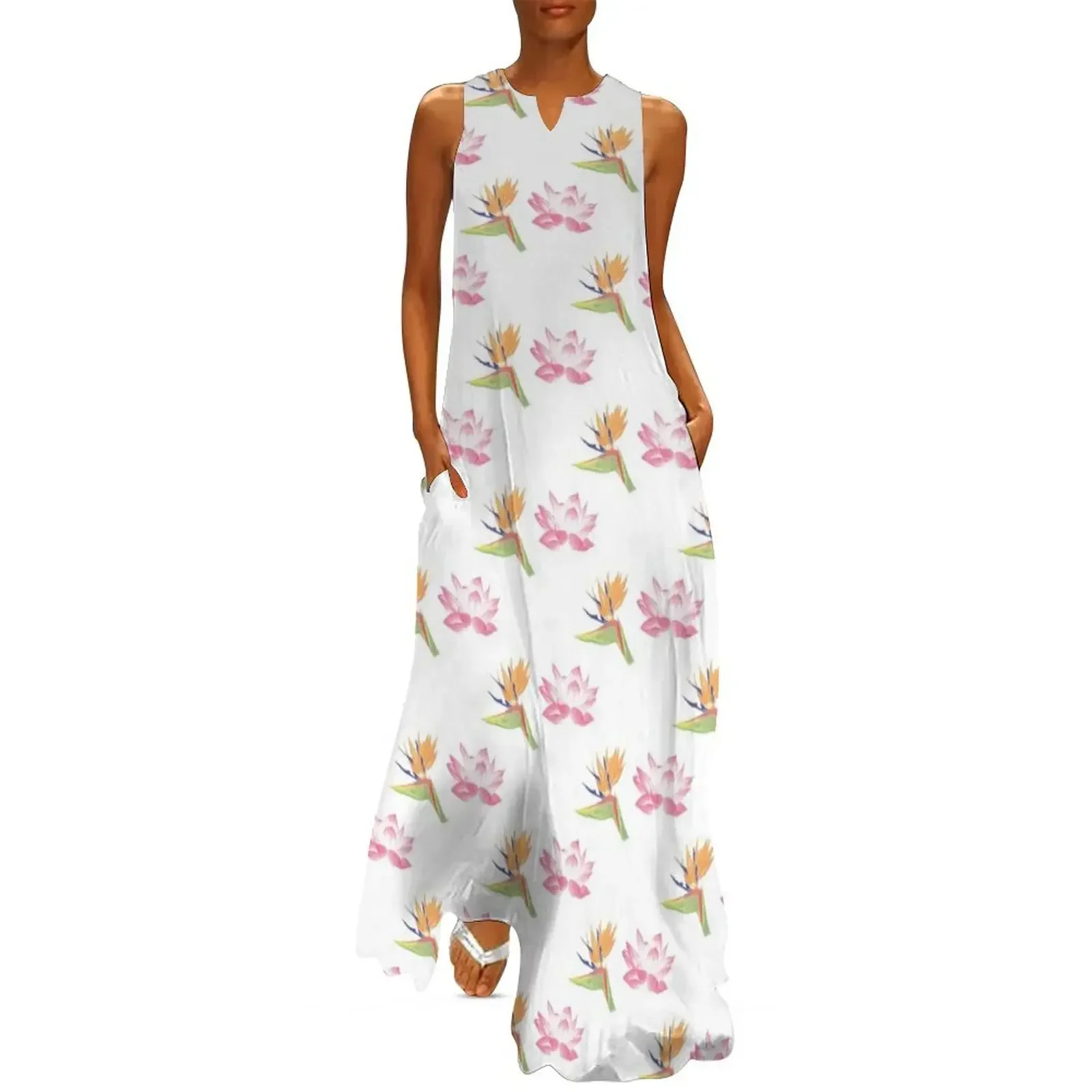Beautiful Floral Pattern Color Pencil Long Dress Beachwear Prom gown summer outfits for women 2025 clothes for women Dress
Beautiful Floral Pattern Color Pencil Long Dress Beachwear Prom gown summer outfits for women 2025 clothes for women Dress