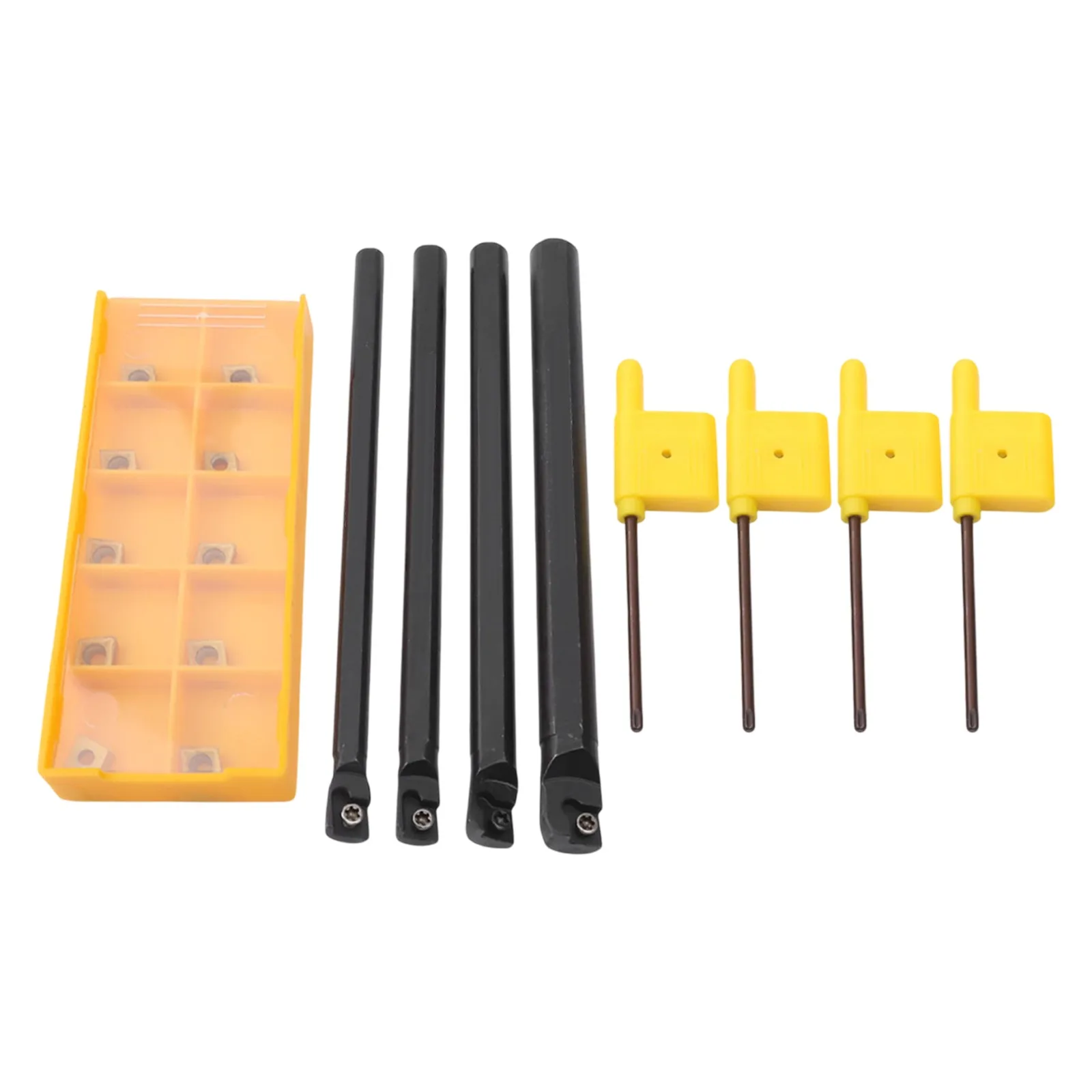 Finishing Operations CNC Lathe Turning Tool CNC Tool Set Good Low Temperature Toughness High Grip Manual Inspection
Finishing Operations CNC Lathe Turning Tool CNC Tool Set Good Low Temperature Toughness High Grip Manual Inspection