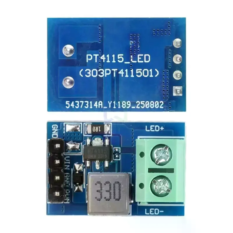 1Pcs 12V PWM Dimming Constant Current Board PT4115 LED Driver Module Suitable For LED Light Strips DIY Accessories