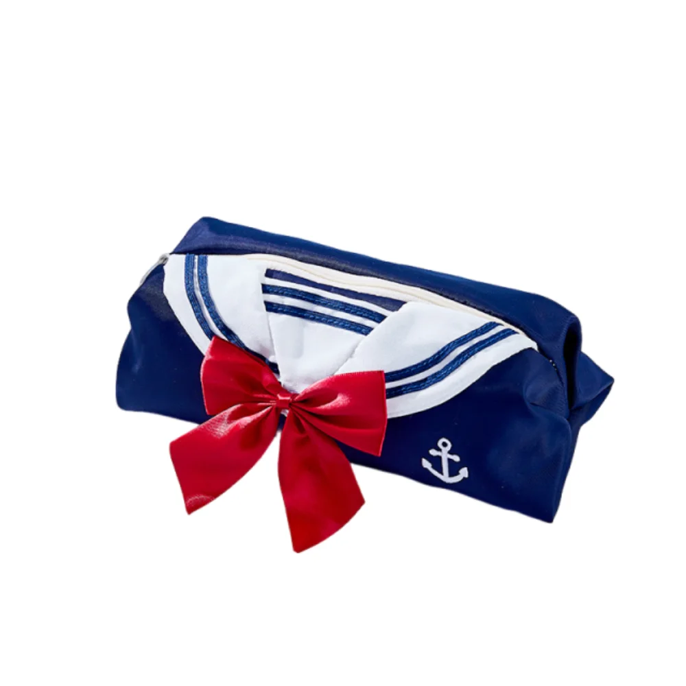 College Style JK Pencil Case Bow Tie Design Sweet Makeup Bag Creative Large Capacity Pencil Storage Bag Kids Gift
College Style JK Pencil Case Bow Tie Design Sweet Makeup Bag Creative Large Capacity Pencil Storage Bag Kids Gift