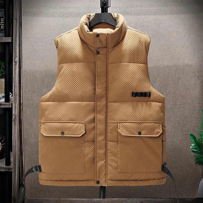 Мужская повседневная куртка VEST Простые свободные повседневные осенне-зимние новые хлопковые топы
Мужская повседневная куртка VEST Простые свободные повседневные осенне-зимние новые хлопковые топы