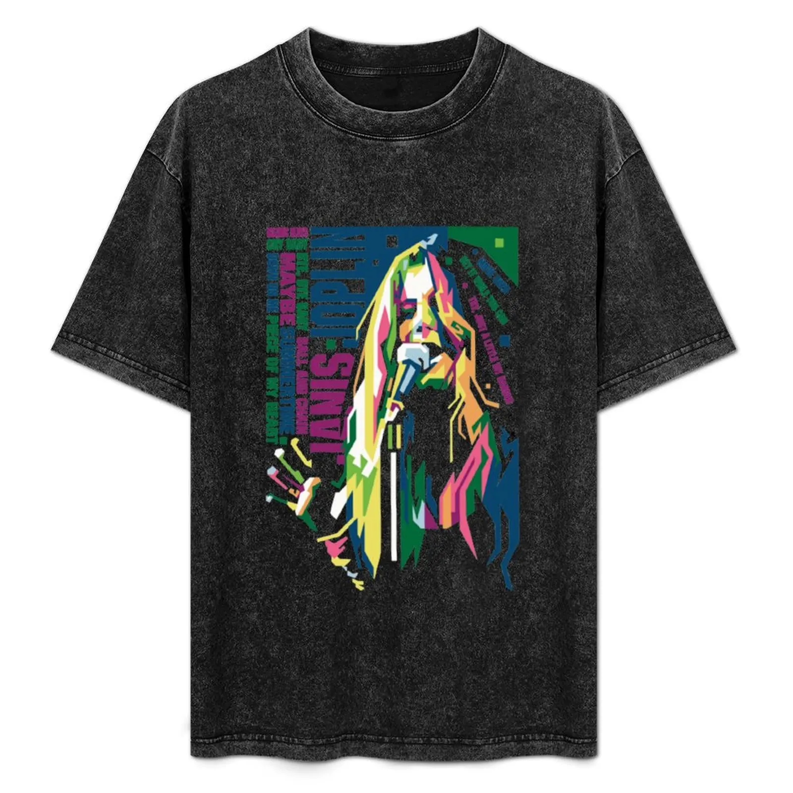 Janis-Joplin T-Shirt Large Size Casual Short Sleeve Top
Janis-Joplin T-Shirt Large Size Casual Short Sleeve Top