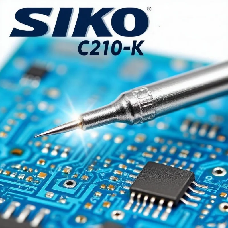 SIKO C210 Soldering Tip 1S Temp Rising to 550℃ Max Advanced Surface Coating Welding for Motherboard Education &Appliance Repair
SIKO C210 Soldering Tip 1S Temp Rising to 550℃ Max Advanced Surface Coating Welding for Motherboard Education &Appliance Repair